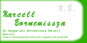 marcell bornemissza business card